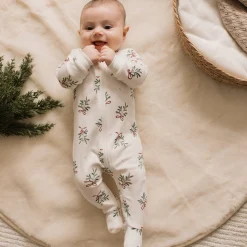 BOY Petit Lem Mistletoe Pajamas 0-24m