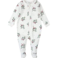 BOY Petit Lem Mistletoe Pajamas 0-24m
