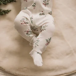 BOY Petit Lem Mistletoe Pajamas 0-24m