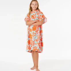 Kids Rip Curl Mixed Cotton Hooded Towel 8-16