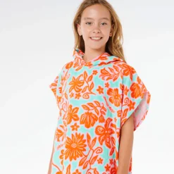Kids Rip Curl Mixed Cotton Hooded Towel 8-16