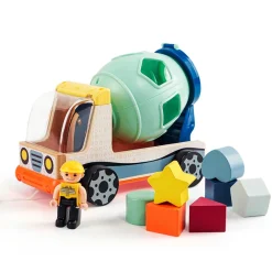 Top Bright Mixer Truck With Shape Sorter