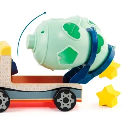 Top Bright Mixer Truck With Shape Sorter