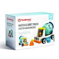 Top Bright Mixer Truck With Shape Sorter