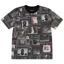 Kids/BOY Jordan Sportswear|Tops>Mj Essential Aop T-shirt 8-18