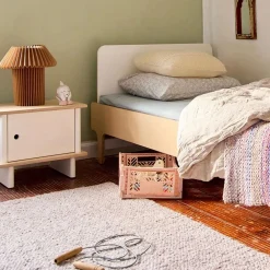 Oeuf ML Nightstand - White/Natural