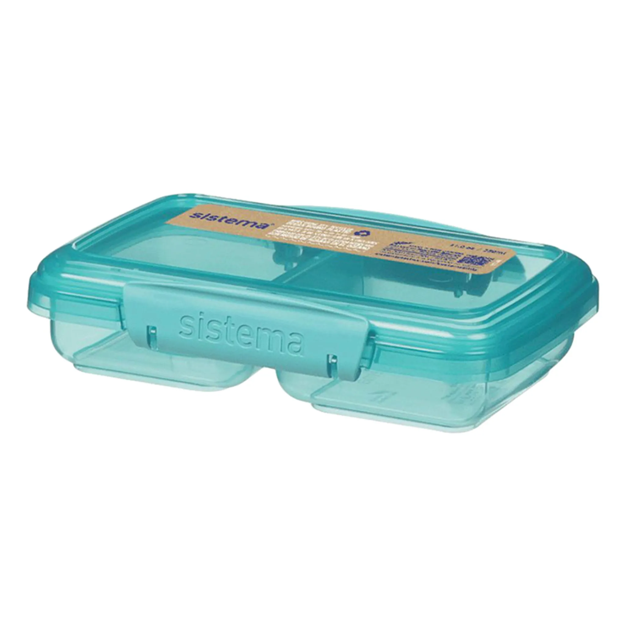 Kids Sistema 350ml Small Split TO GO™ - Teal