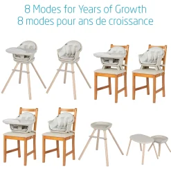 Maxi-cosi High Chairs & Booster Seats|High Chairs & Booster Seats>Moa 8-in-1 High Chair - Classic Oat