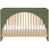 Babyletto Cribs & Mattresses|Cribs & Mattresses>Moab 3-in-1 Convertible Crib - Olive/Ash