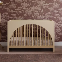 Babyletto Moab 3-in-1 Convertible Crib - Taupe/Ash