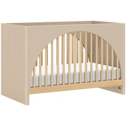 Babyletto Moab 3-in-1 Convertible Crib - Taupe/Ash