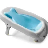 Skip Hop Baby Baths & Seats|Bath Accessories>Moby Recline & Rinse Bather - Grey / Blue