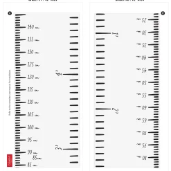 Clement - Impressions Modern Growth Chart EN - White