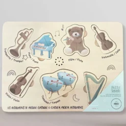 Kids Moka Musical Puzzle - French/English
