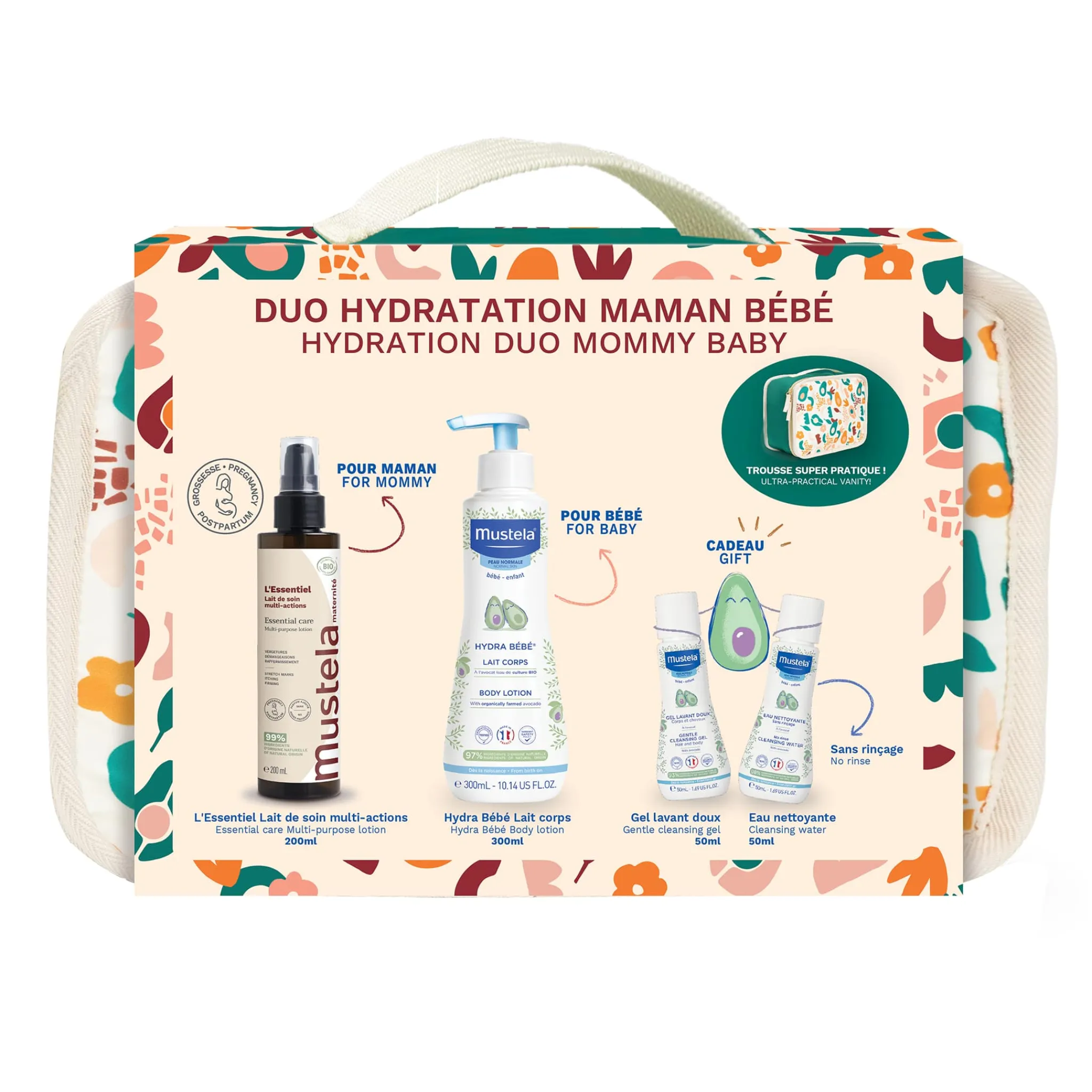 Mustela Care For Mom>Mom and Baby Hydration Set