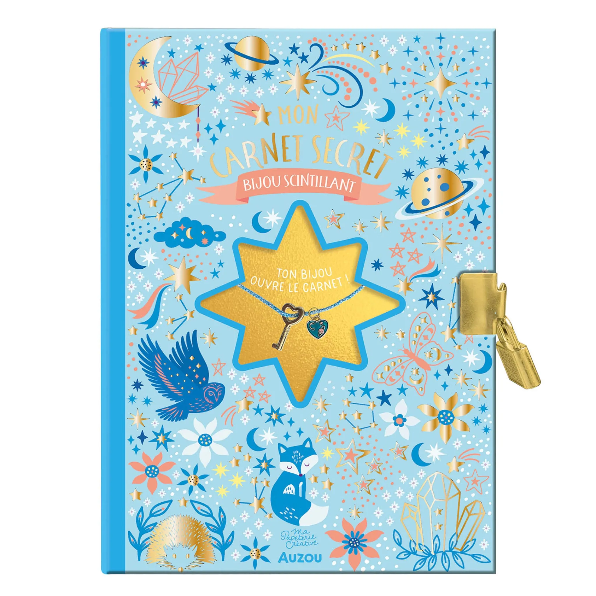 Kids Auzou 4 Years And Over|Diy & Activities>Mon Carnet Secret Bijou