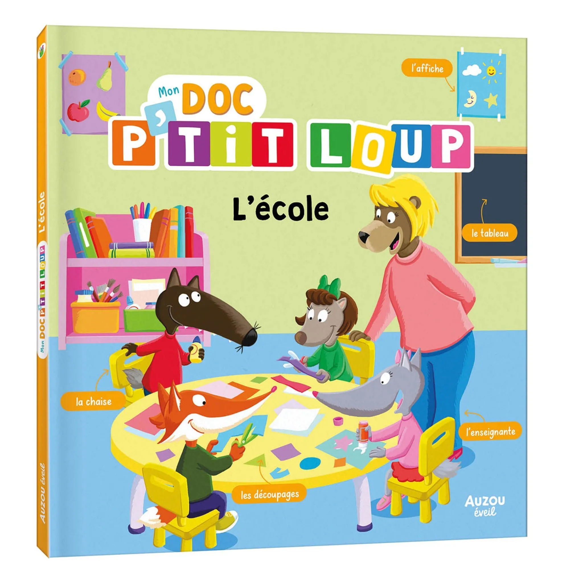 Auzou Mon Doc P'tit Loup - L'École