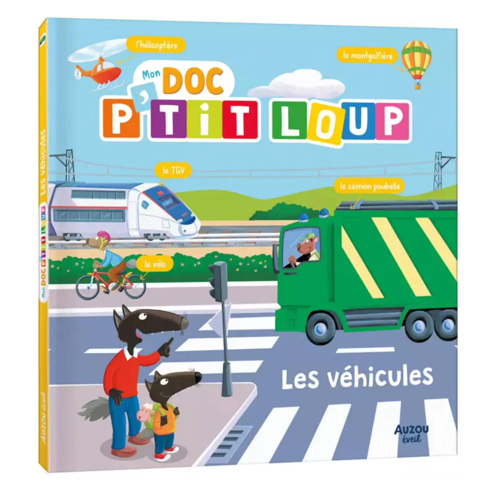 Auzou Mon Doc P'Tit Loup - Les Véhicules