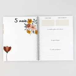 Moments Ancres Mon Journal de Bébé - Floral