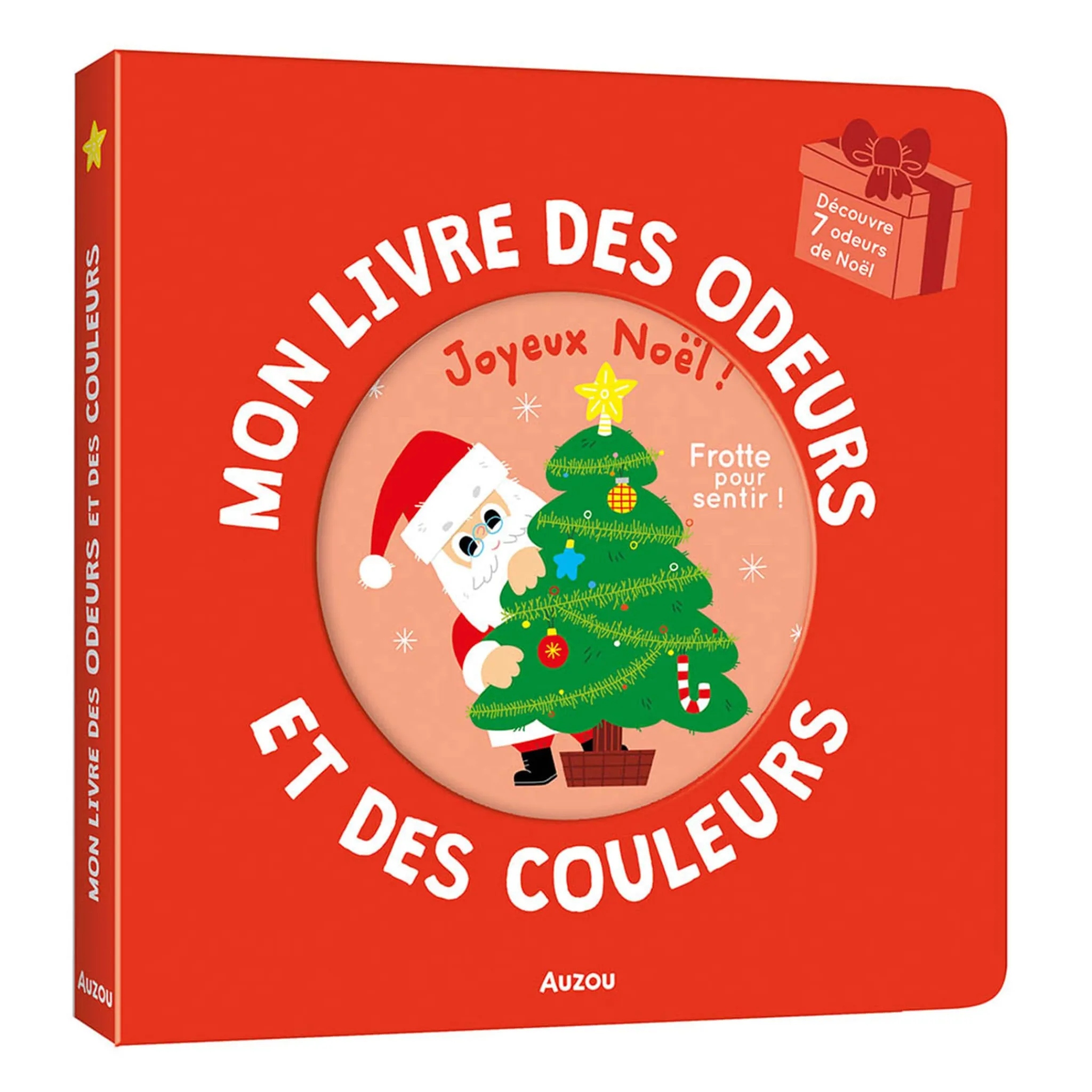 Auzou 2 Years And Over|Baby 0-2 Years>Mon Livre des Odeurs et des Couleurs - Joyeux Noël