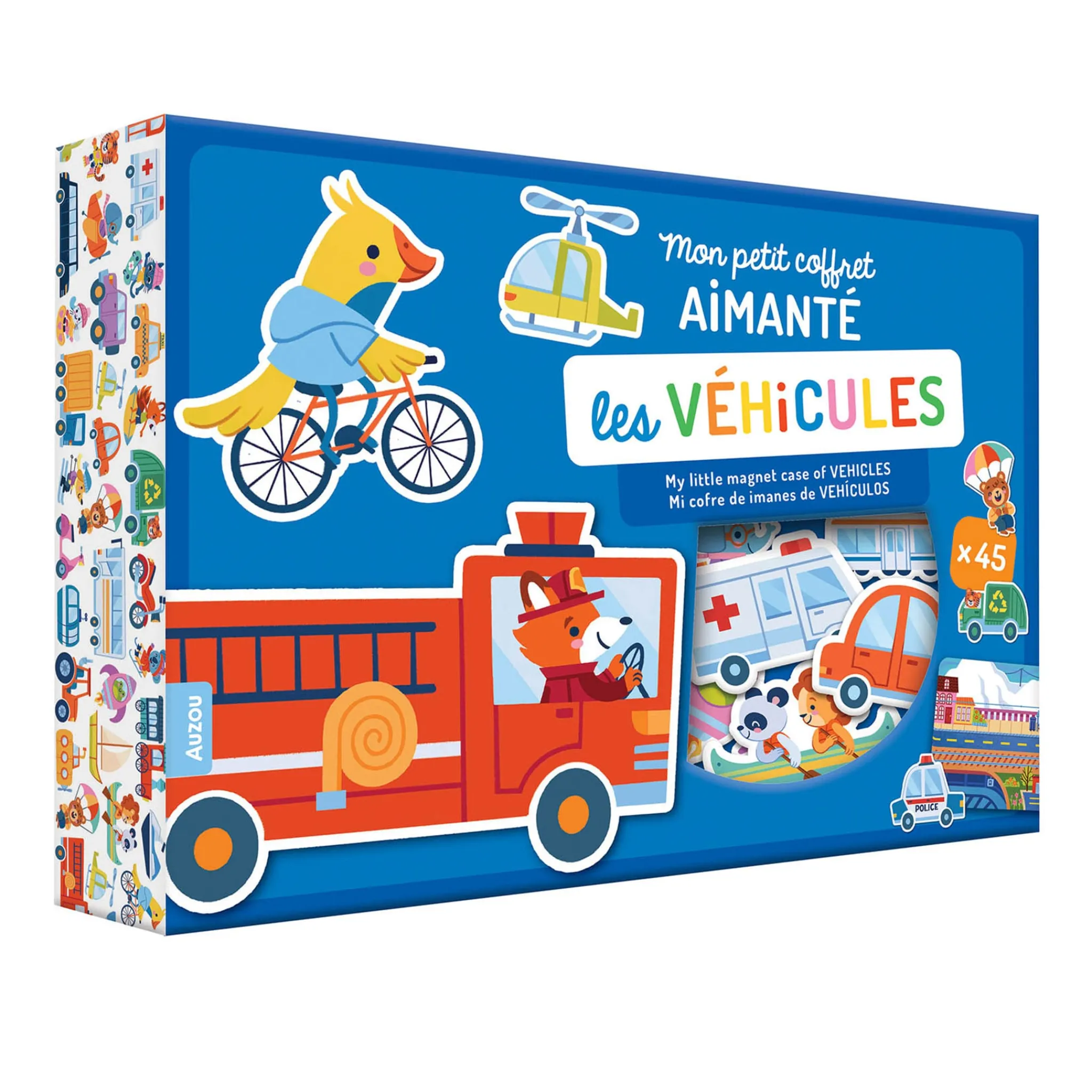 Kids Auzou Puzzles>Mon Petit Coffret Aimanté - Véhicules