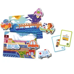 Kids Auzou Puzzles>Mon Petit Coffret Aimanté - Véhicules