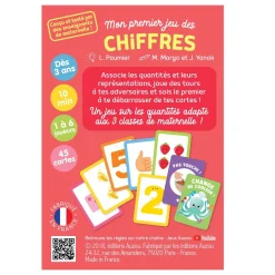 Kids Auzou Board Games>Mon Premier Jeu des Chiffres: apprendre les quantités !