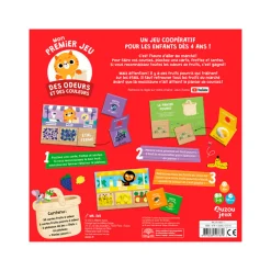 Kids Auzou Board Games>Mon Premier Jeu des Odeurs et des Couleurs