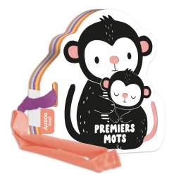 Auzou Baby 0-2 Years>Mon Premier Livre Poussette En Noir et Blanc- Premiers Mots