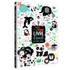Auzou Baby 0-2 Years>Mon très Grand Livre d'éveil : En Noir et Blanc
