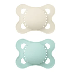 Mam Baby 0-6months Orthodontic Pacifier Matte (2) - Aqua
