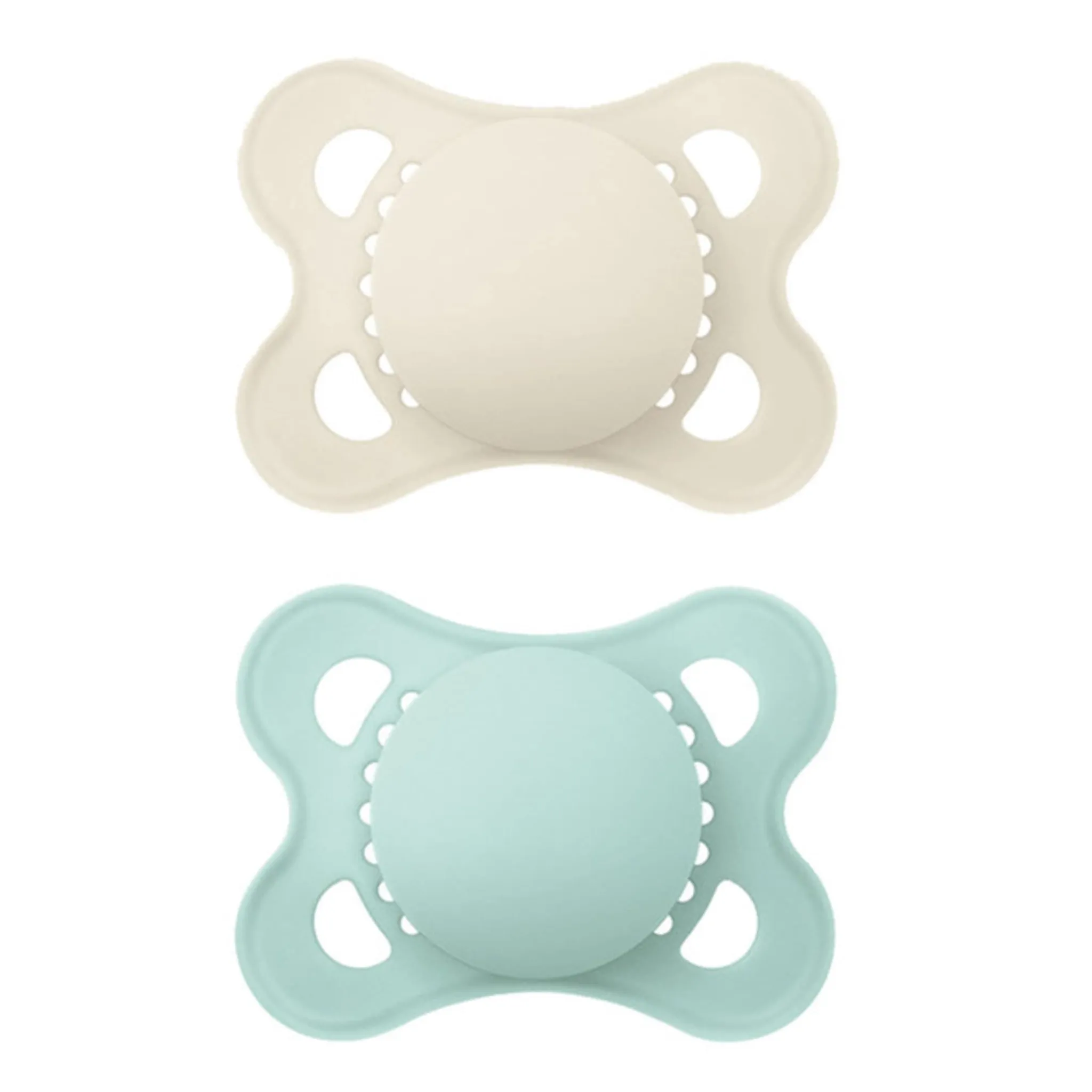 Mam Baby 0-6months Orthodontic Pacifier Matte (2) - Aqua