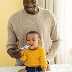 Mam Baby 5months+ Learn to Brush Baby Toothbrushes (2) - Blue