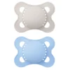 Mam Baby 0-6months Orthodontic Pacifier Matte (2) - Blue