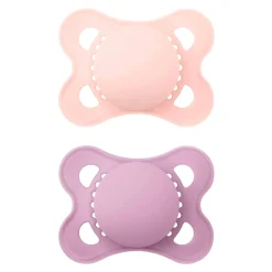Mam Baby Pacifiers & Clips|Pacifiers & Clips>0-6months Orthodontic Pacifier Matte (2) - Pink