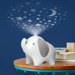 Kids Skip Hop Moonlight and Melodies Nighlight Soother - Elephant