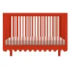 Oeuf Moss Crib - Red