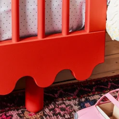 Oeuf Moss Crib - Red