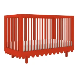 Oeuf Moss Crib - Red