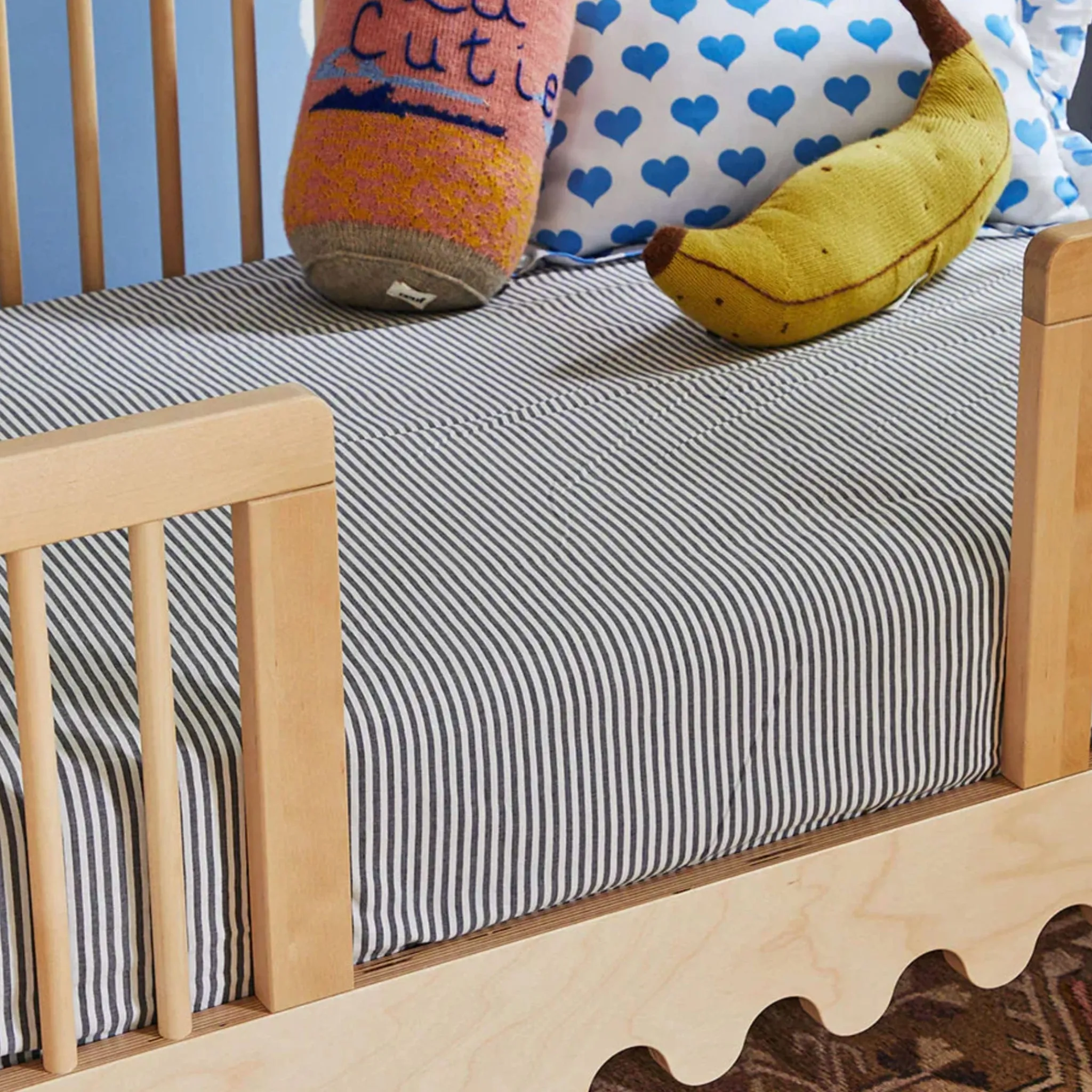 Oeuf Toddler Rails|Cribs & Mattresses>Moss Crib Conversion Kit - Naturel