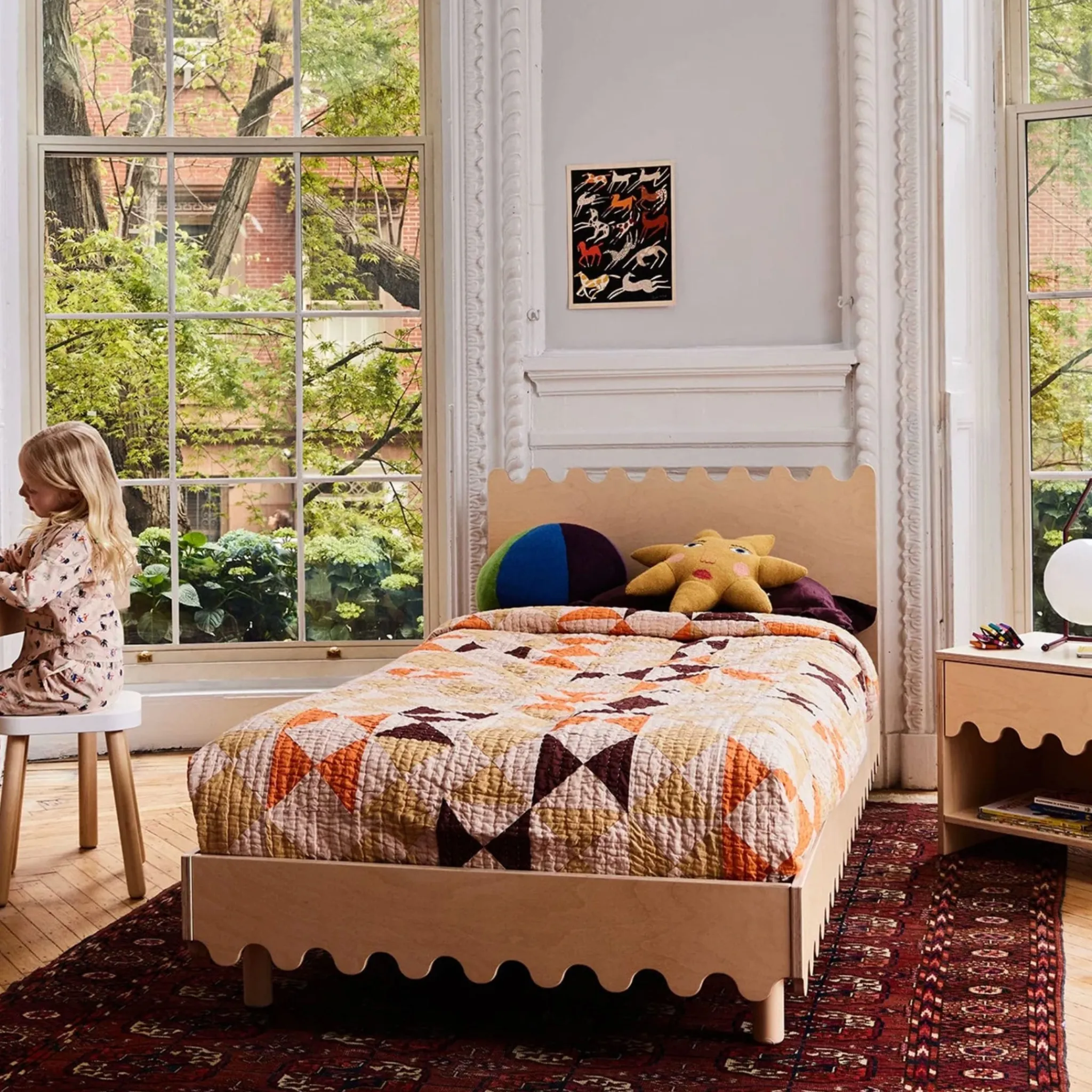 Oeuf Moss Twin Bed - Natural