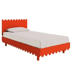 Oeuf Twin, Full & Queen Beds>Moss Twin Bed - Red