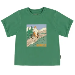 Kids/BOY Birdz Mountain Bike Dog T-shirt 2-10y