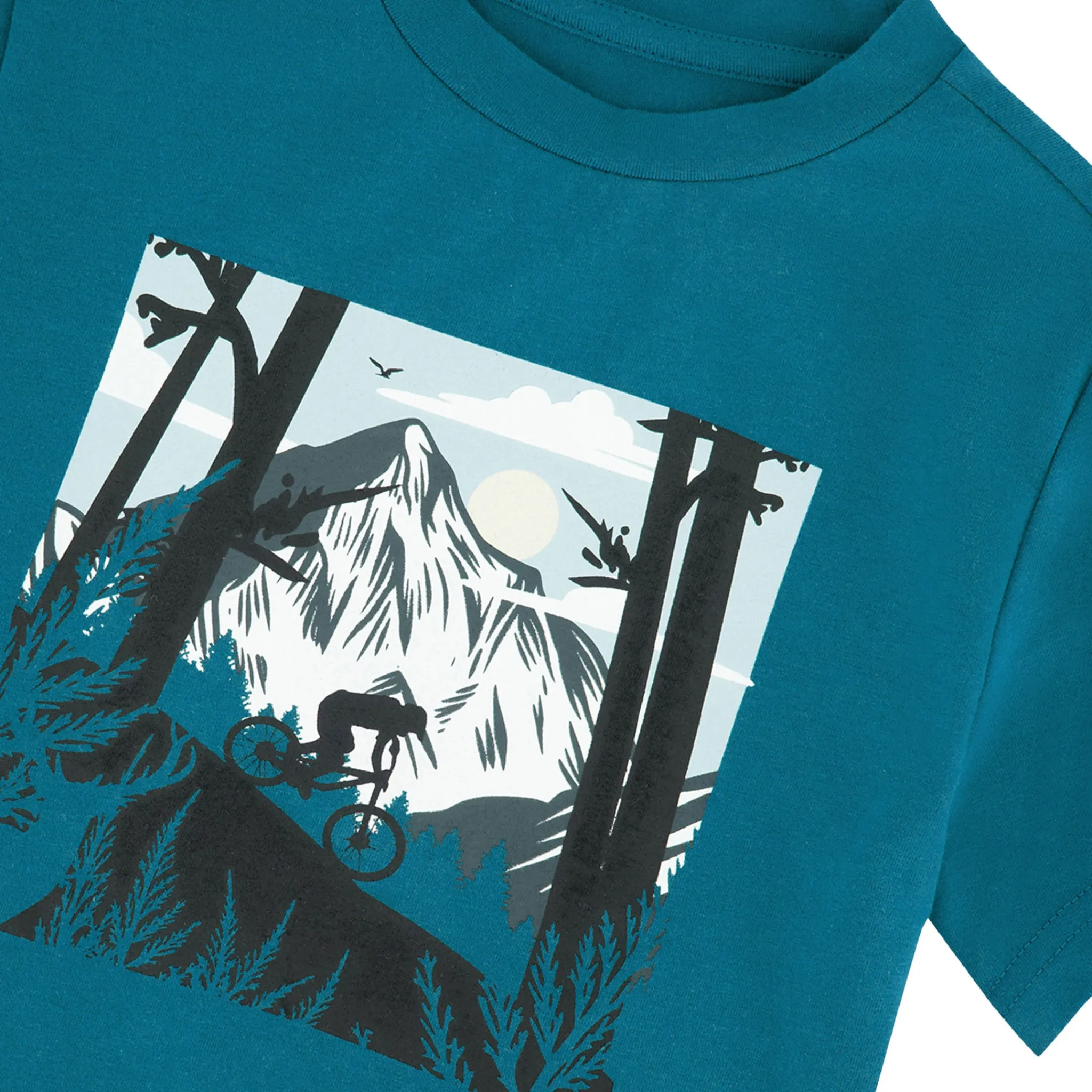 Kids/BOY Deux par Deux Tops>Mountain Boys T-shirt 3-6