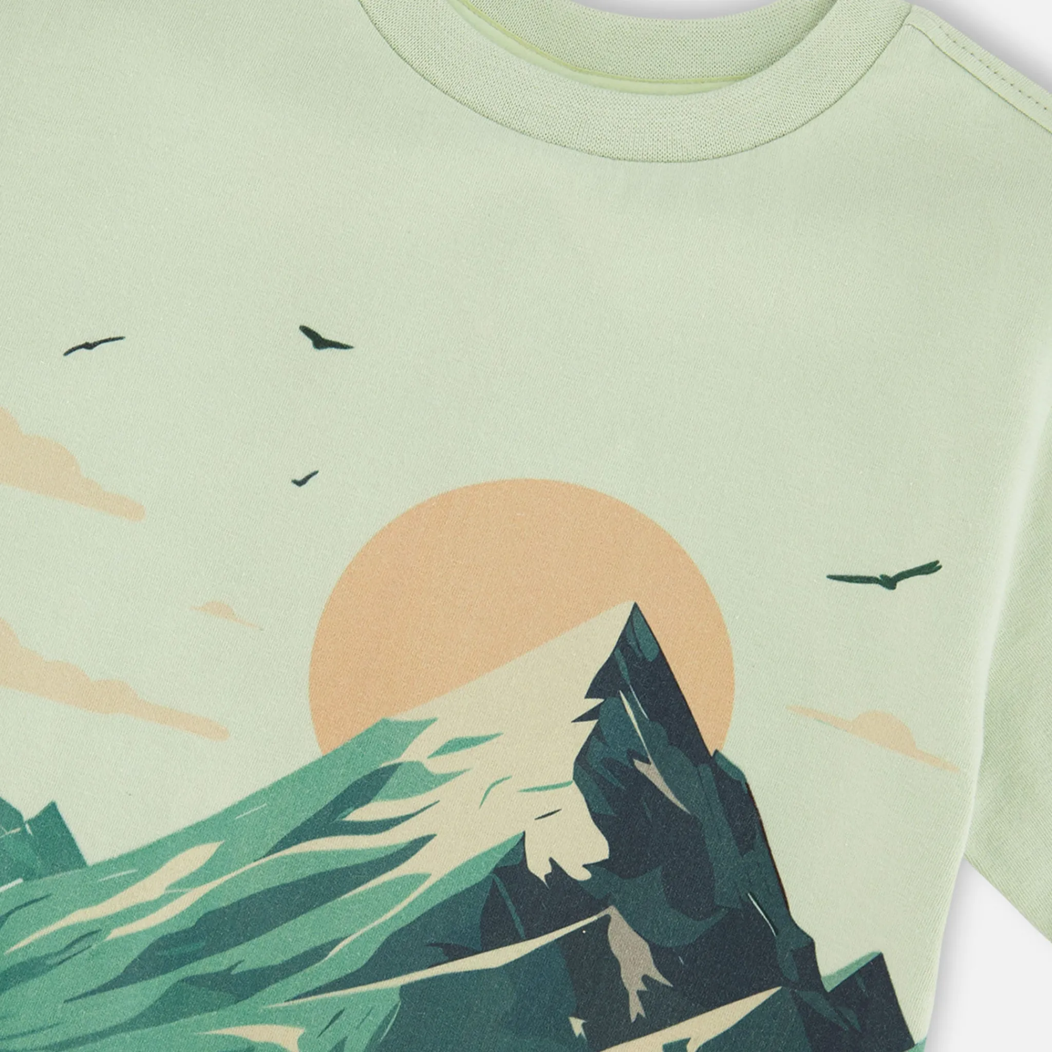 Kids/BOY Deux par Deux Tops>Mountain Boys T-shirt 3-6