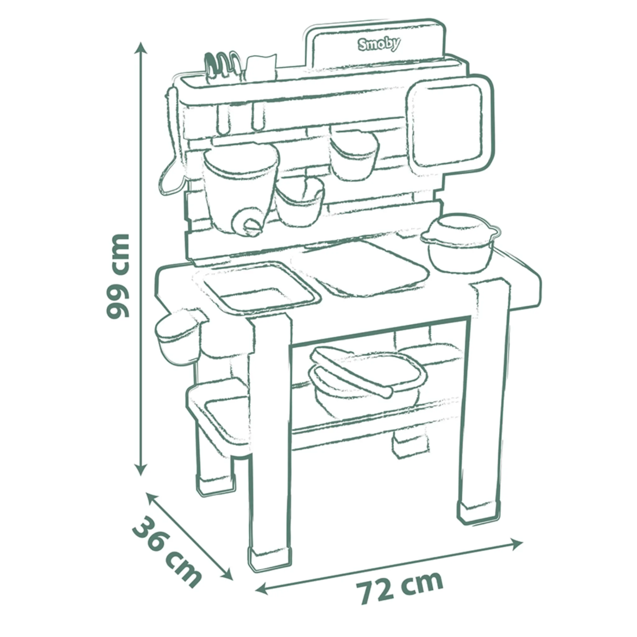 Kids Smoby Mud Kitchen