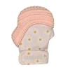Munch Mitt Teething Toys>Pink - Daisies