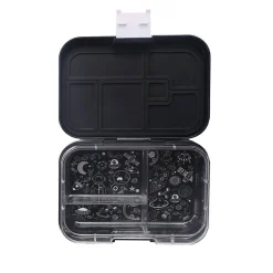 Kids MunchBox Snack Bags & Containers|Tableware>Mega3 - Deep Space Black
