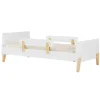Dadada Baby Muse Toddler Bed - White/Natural