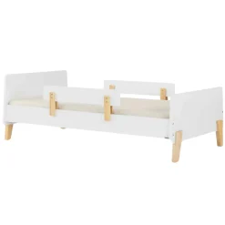 Dadada Baby Muse Toddler Bed - White/Natural